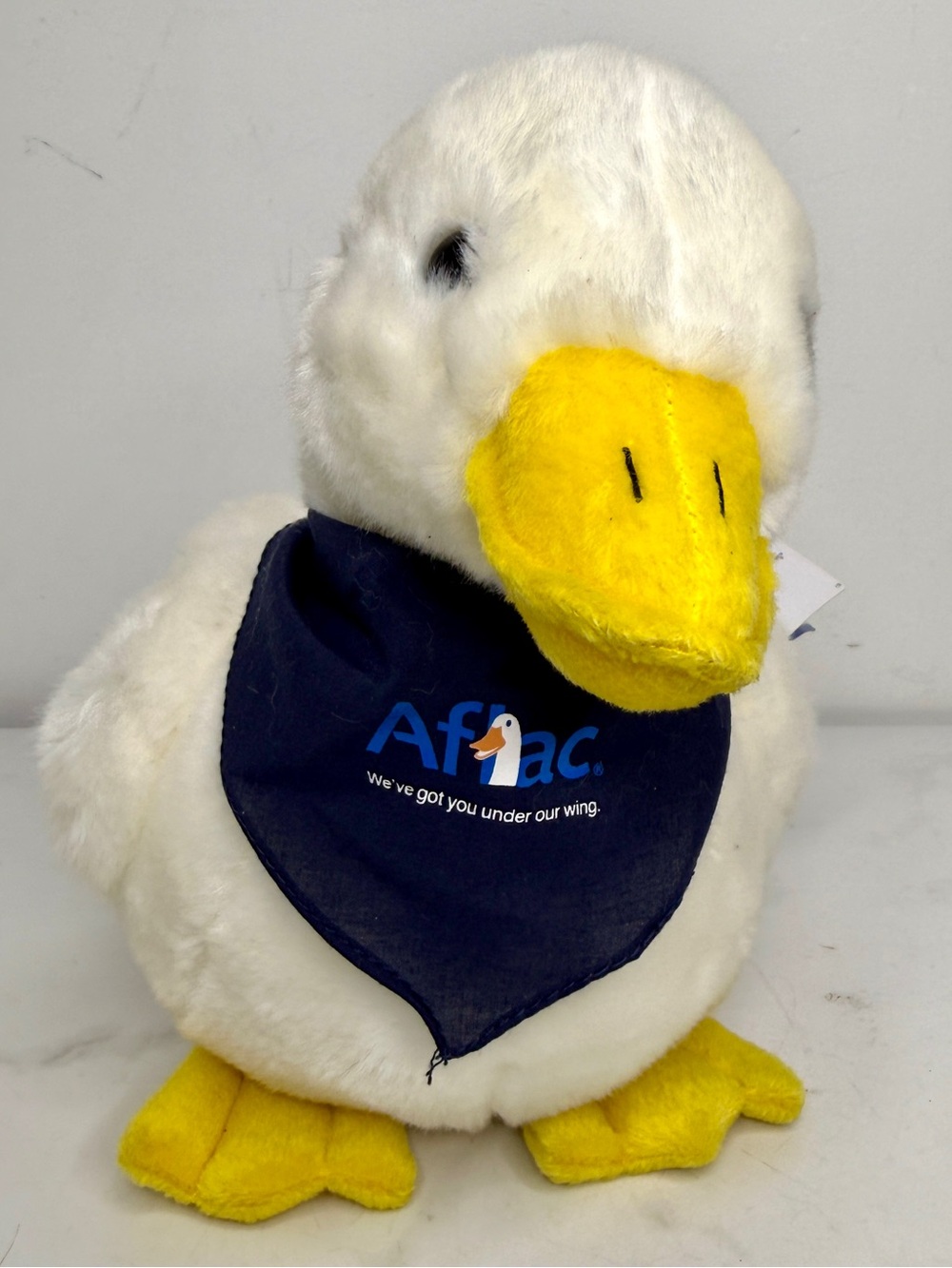 AFLAC Duck Collectors Coin Money Bank Large Blue 1/10